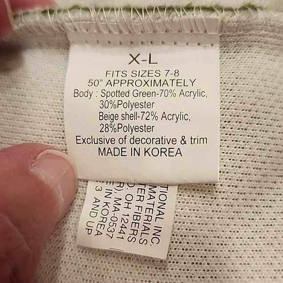 Snake Lizard Reptile Green Kids Halloween Onsie Hoodie Costume Size XL 7 - 8 - Picture 13 of 15